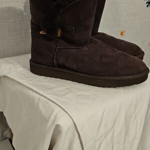 Women's Brown Suede Boots